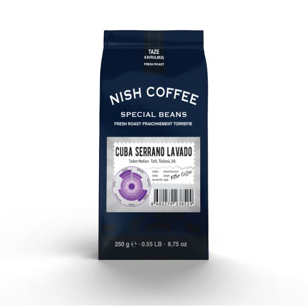 Nish Filtre Kahve Cuba Cerrano Lavado 250 Gr