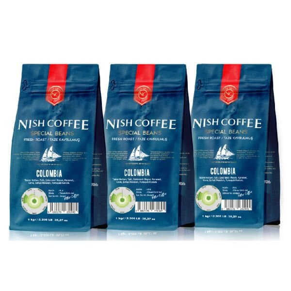 Nish Filtre Kahve Kolombiya 3x1 Kg