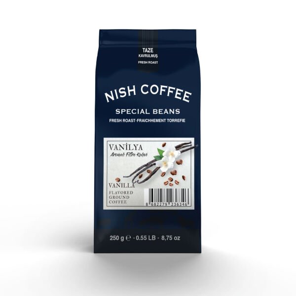Nish Vanilya Aromalı Filtre Kahve 250 gr