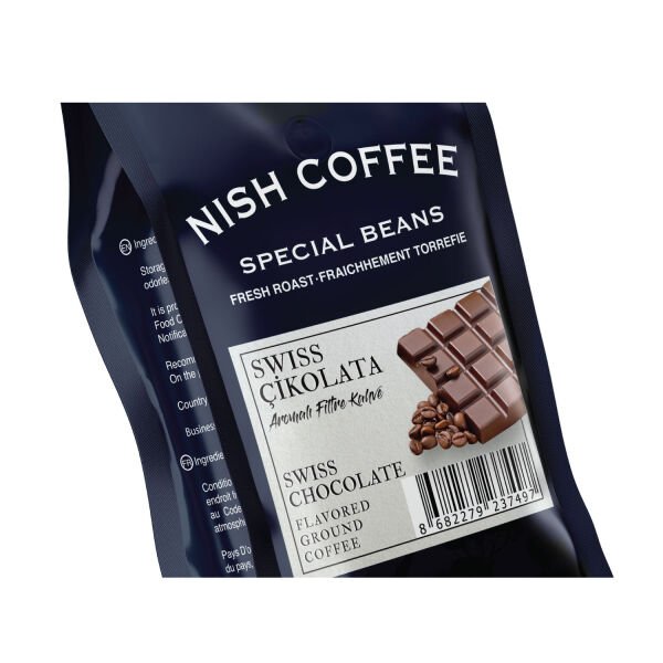 Nish Swiss Çikolata Aromalı Filtre Kahve 250 gr