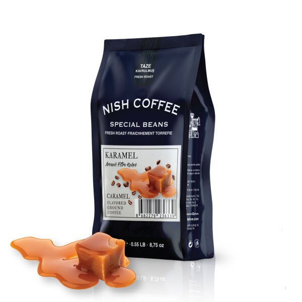 Nish Karamel Aromalı Filtre Kahve 250 gr