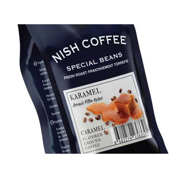 Nish Karamel Aromalı Filtre Kahve 250 gr