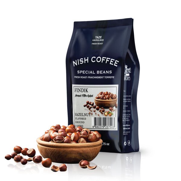Nish Fındık Aromalı Filtre Kahve 250 gr