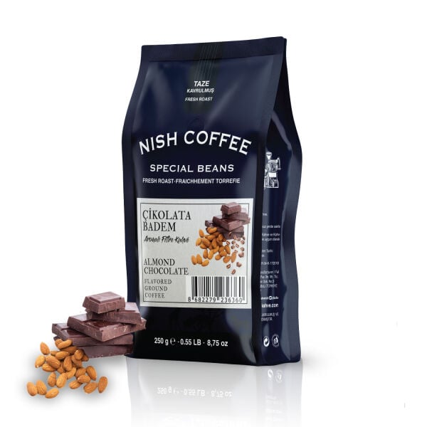 Nish Çikolata Badem Aromalı Filtre Kahve 250 gr
