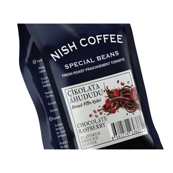 Nish Çikolata Ahududu Aromalı Filtre Kahve 250 gr