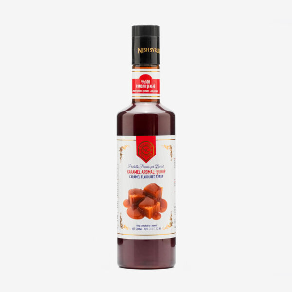 Nish Vanilya Karamel Beyaz Çikolata Şurupları 3 x 700 ML - Pet Şişe