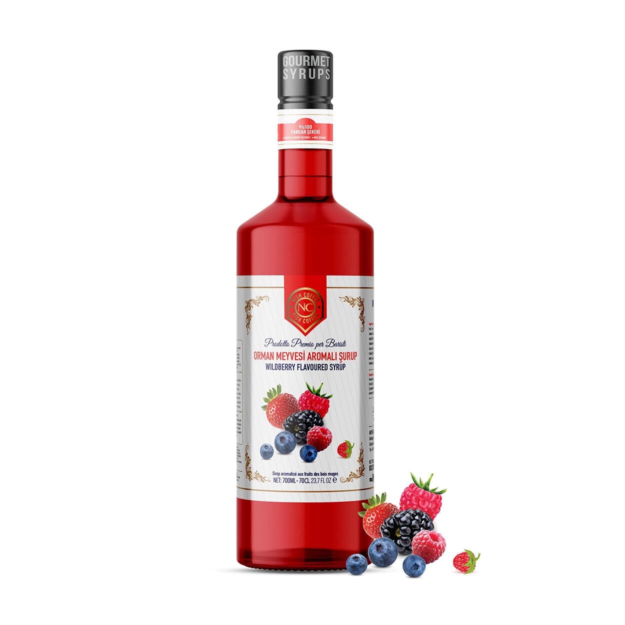 Nish Orman Meyvesi Aromalı Şurup 700 ML - Pet Şişe