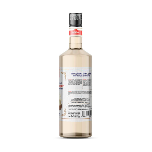 Nish Beyaz Çikolata Aromalı Şurup 3 x 700 ML - Pet Şişe