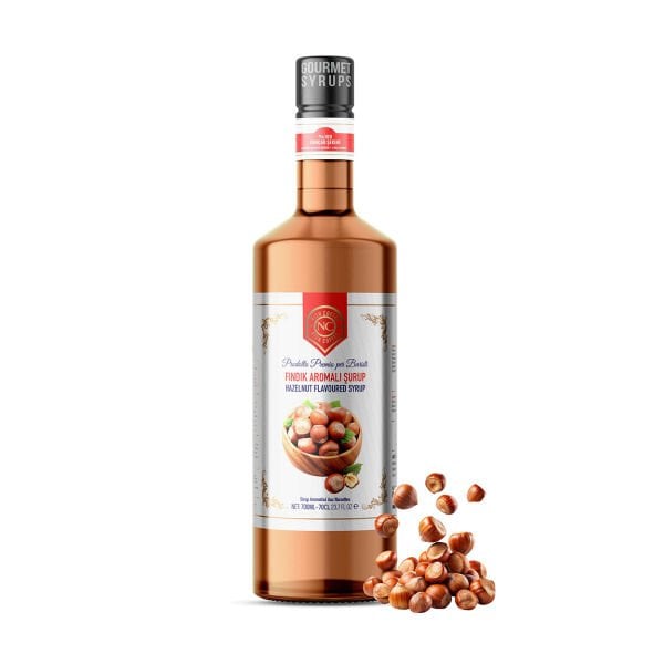 Nish Fındık Aromalı Şurup 3 x 700 ML - Pet Şişe