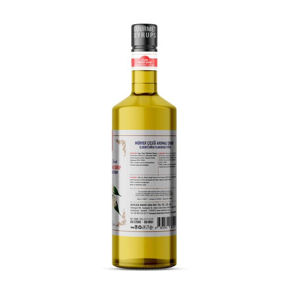 Nish Mürver Çiçeği Aromalı Şurup 700 ML - Pet Şişe