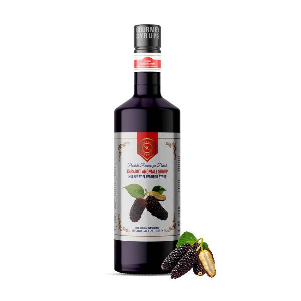 Nish Karadut Aromalı Şurup 700 ML - Pet Şişe