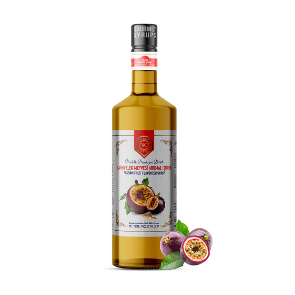 Nish Çarkıfelek (Passion Fruit) Aromalı Şurup 700 ML - Pet Şişe