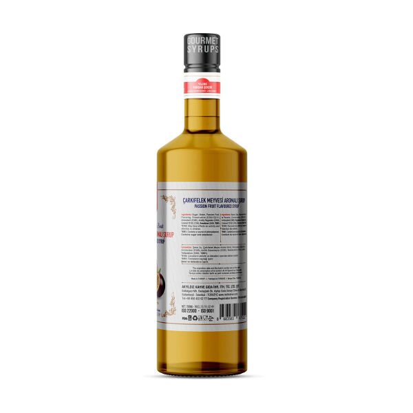 Nish Çarkıfelek (Passion Fruit) Aromalı Şurup 700 ML - Pet Şişe