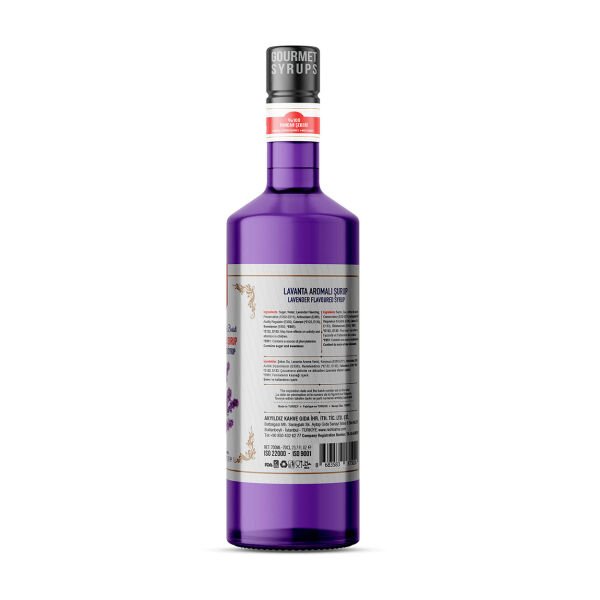 Nish Lavanta Aromalı Şurup 700 ML - Pet Şişe