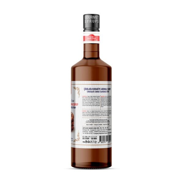 Nish Çikolatalı Kurabiye Aromalı Şurup 700 ML - Pet Şişe