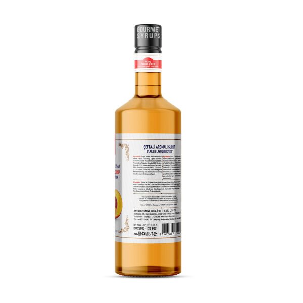 Nish Şeftali Aromalı Şurup 700 ML - Pet Şişe