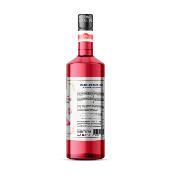 Nish Bubble Gum Aromalı Şurup 700 ML - Pet Şişe