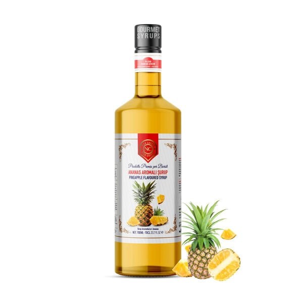 Nish Ananas Aromalı Şurup 700 ML - Pet Şişe