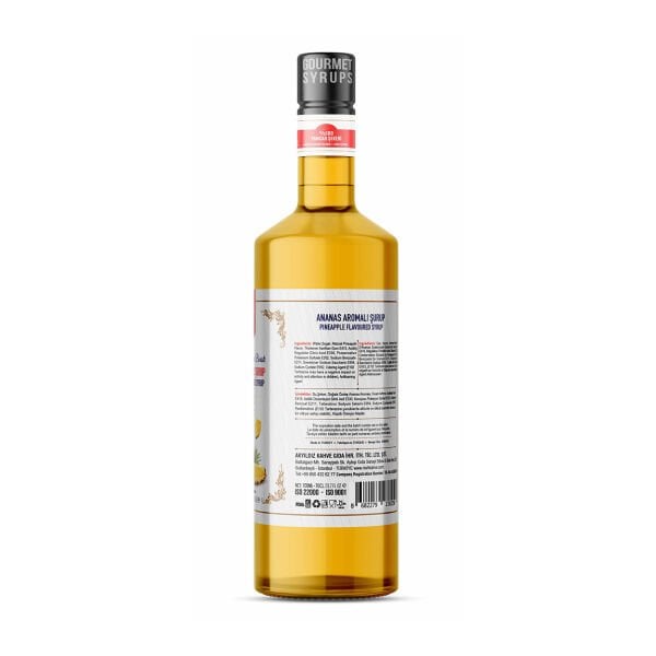 Nish Ananas Aromalı Şurup 700 ML - Pet Şişe