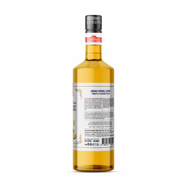 Nish Ananas Aromalı Şurup 700 ML - Pet Şişe