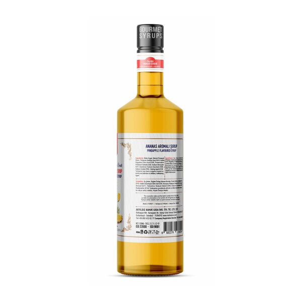 Nish Ananas Aromalı Şurup 700 ML - Pet Şişe