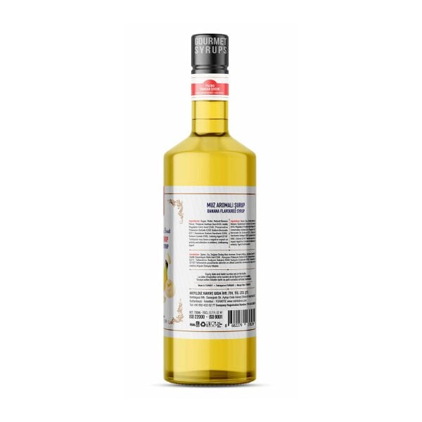Nish Muz Aromalı Şurup 700 ML - Pet Şişe
