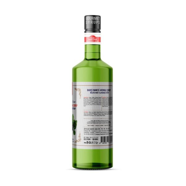 Nish Bahçe Nanesi (Mojito Mint) Aromalı Şurup 700 ML - Pet Şişe