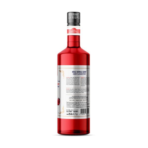 Nish Kiraz Aromalı Şurup 700ML - Pet Şişe