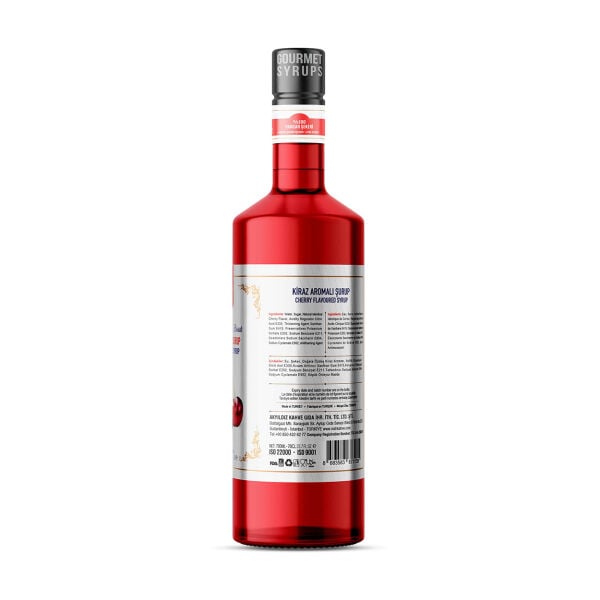 Nish Kiraz Aromalı Şurup 700ML - Pet Şişe