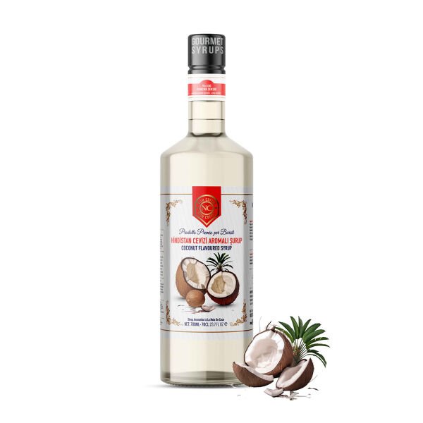 Nish Hindistan Cevizi Aromalı  Şurup 700 ML - Pet Şişe