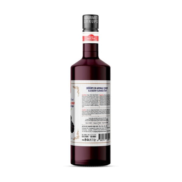 Nish Böğürtlen Aromalı Şurup 700 ML - Pet Şişe
