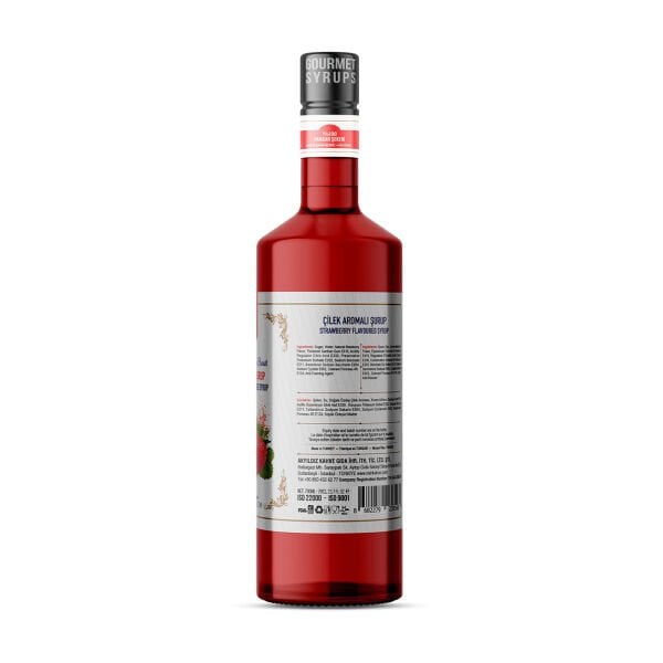Nish Çilek Aromalı Şurup 700 ML - Pet Şişe