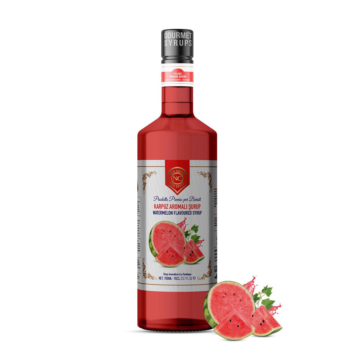 Nish Karpuz Aromalı Şurup 700 ML - Pet Şişe