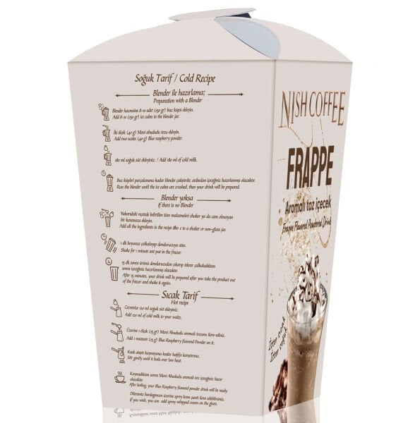 Nish Frappe, White Chocolate Mocha Aromalı Toz İçecek 2’li Set 2x250 Gr