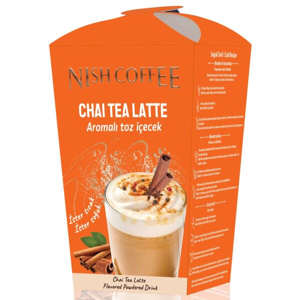 Nish Chai Tea Latte Aromalı Toz İçecek 250 Gr