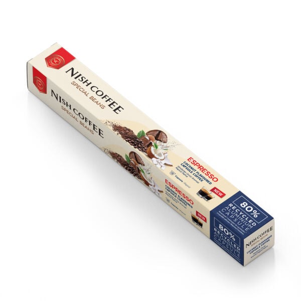 Nish Coffee Aromalı Kapsül Kahve 5'li Set (Kakule-Nane-Zencefil-Bal Kabağı-Hindistan Cevizi) - 50 Adet