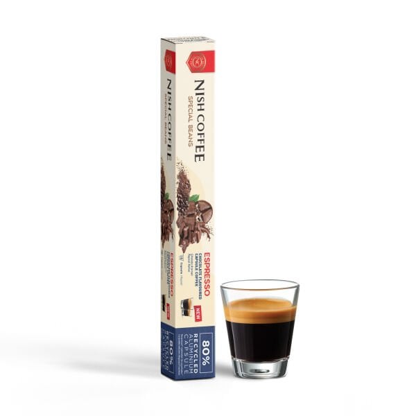 Nish Coffee Çikolata Aromalı Kapsül Kahve 5'li Set (50 Adet) - 50 Adet