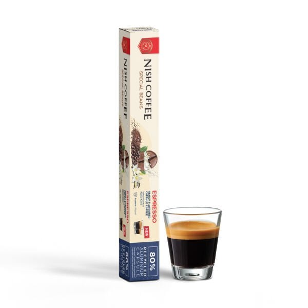 Nish Coffee Vanilya Aromalı Kapsül Kahve 5'li Set (50 Adet) - 50 Adet