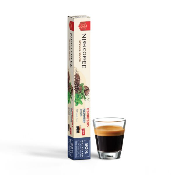 Nish Coffee Nane Aromalı Kapsül Kahve - 10 Adet