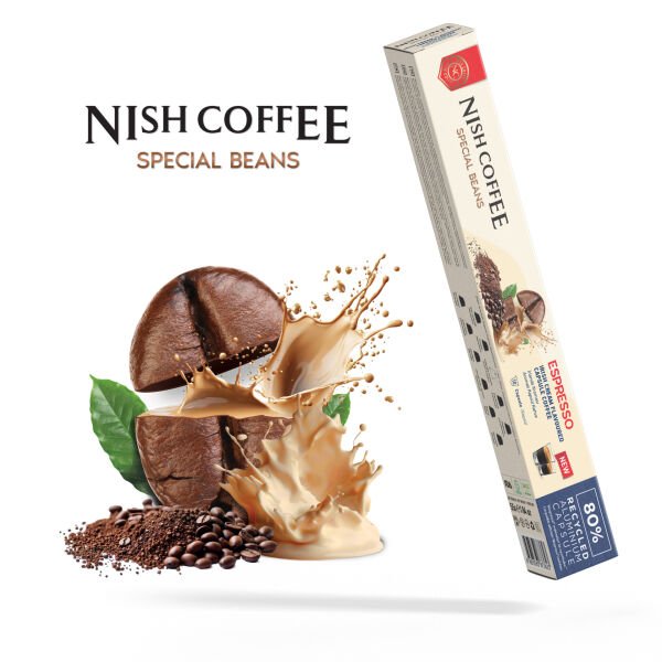 Nish Coffee Irish Krema Aromalı Kapsül Kahve - 10 Adet