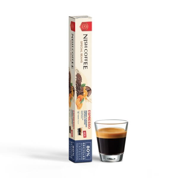 Nish Coffee Portakal Aromalı Kapsül Kahve - 10 Adet