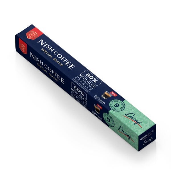 Nish Coffee Kapsül Kahve 7 Decafeinanto 3'lü Set (Nespresso Uyumlu)-30 Adet