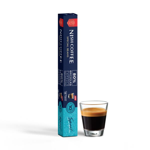 Nish Coffee Kapsül Kahve 10 Sport 3'lü Set (Nespresso Uyumlu)-30 Adet