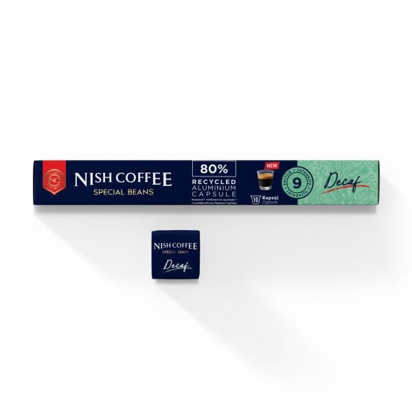 Nish Coffee Kapsül Kahve 7 Decafeinanto (Nespresso Uyumlu)-10 Adet