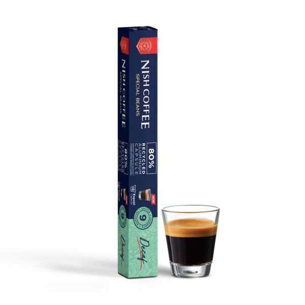 Nish Coffee Kapsül Kahve 7 Decafeinanto (Nespresso Uyumlu)-10 Adet