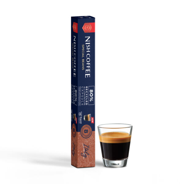 Nish Coffee Kapsül Kahve 7 Italy (Nespresso Uyumlu)-10 Adet