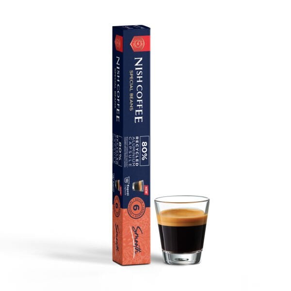 Nish Coffee Kapsül Kahve 4 Smooth (Nespresso Uyumlu)-10 Adet