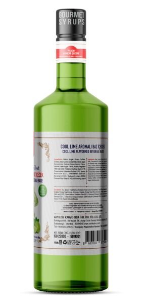 Nish Cool Lime Aromalı Baz İçecek 700 ML - Pet Şişe