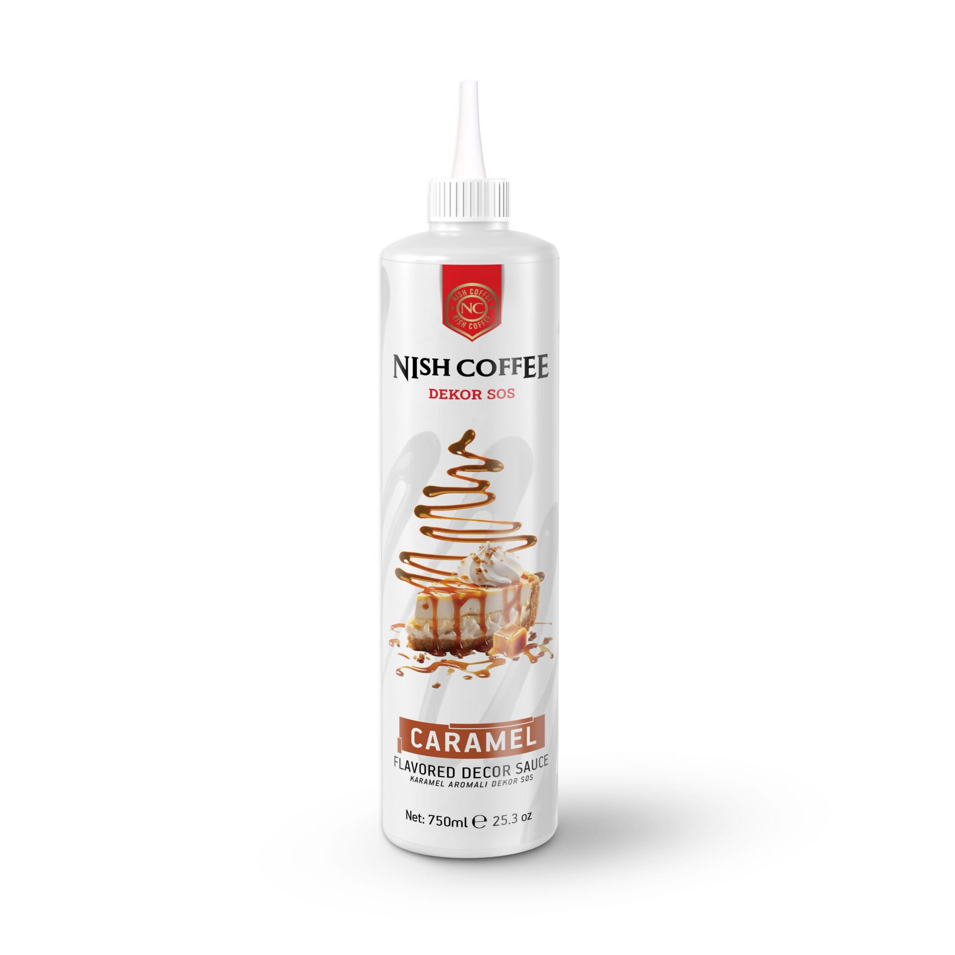 Nish Karamel Aromalı Dekor Sos 750 Gr
