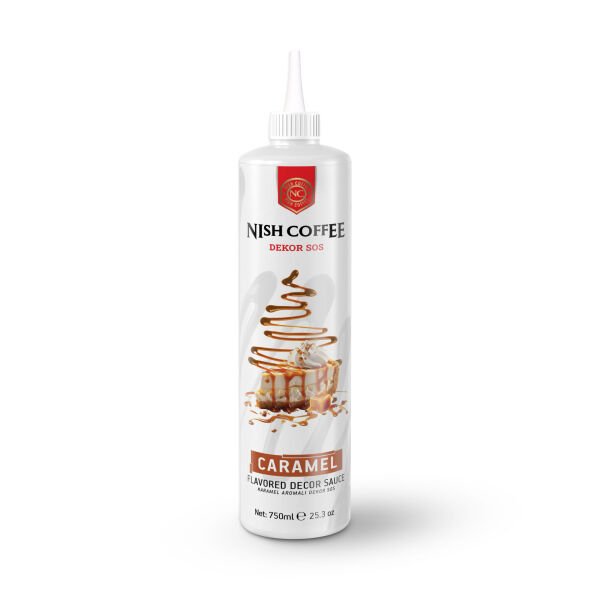 Nish Karamel Aromalı Dekor Sos 750 Gr